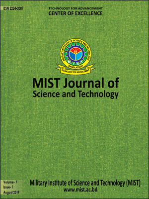 Vol. 7(1), 2019: MIST Journal of Science and Technology