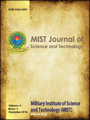 Vol. 4(1), 2016: MIST Journal of Science and Technology