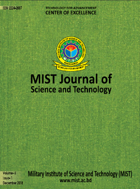 Vol. 6(1), 2018: MIST Journal of Science and Technology