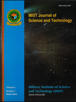 Vol. 3(1), 2015: MIST Journal of Science and Technology